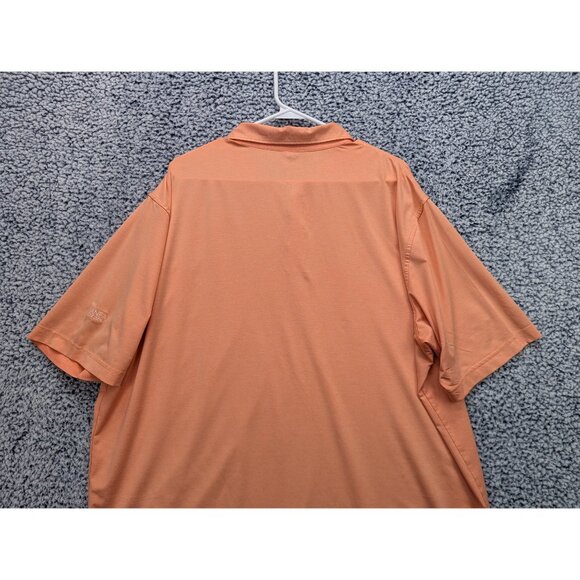 Peter Millar Summer Comfort Polo Mens XL Nanea Golf Club Lightweight Orange - Picture 7 of 12